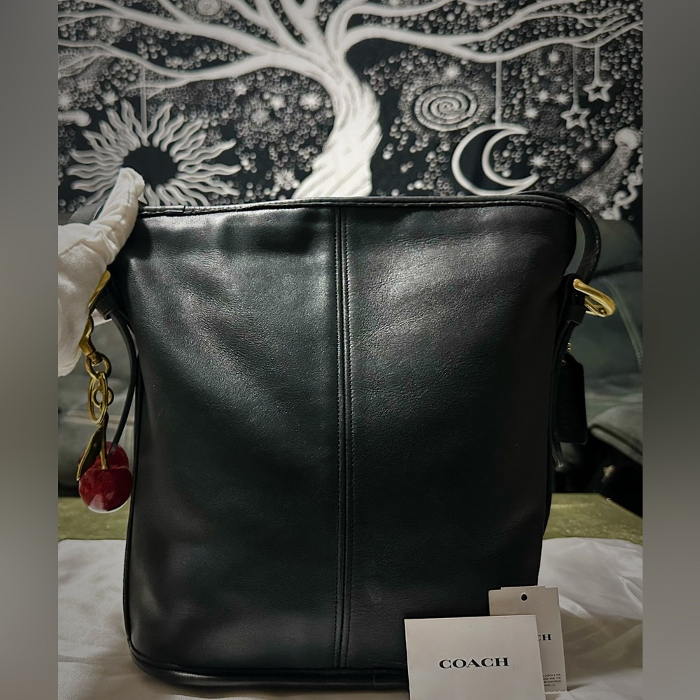 Rare Vintage Coach soho shoulder Bag 1996 soft Leather crossbody purse - Picture 13 of 16
